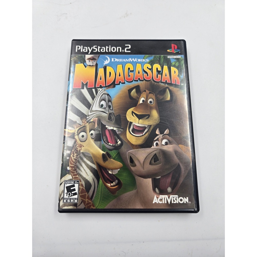 Madagascar PlayStation 2 PS2 Game Activision Dreamworks Complete
